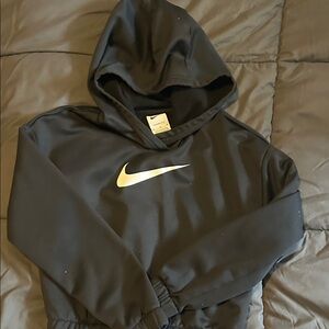 Nike Kids Black Pullover Hoodie